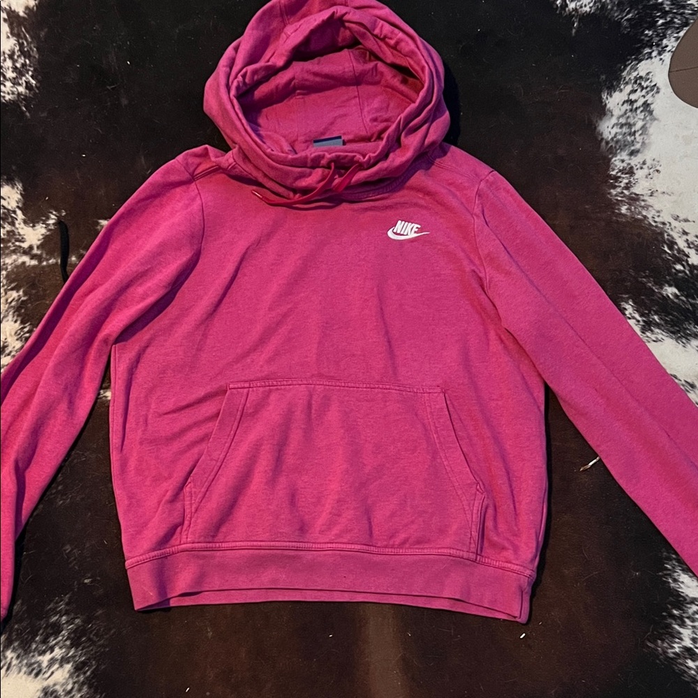 Nike Women's Magenta Cowl Neck Sweater